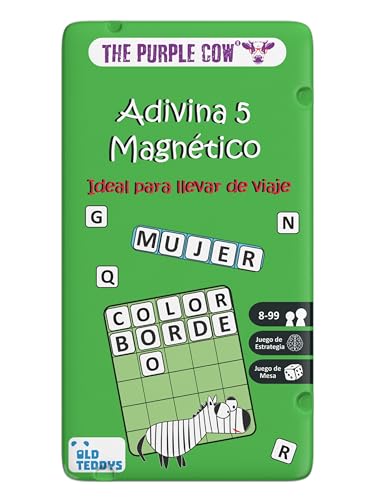 Old Teddys The Purple Cow 6787 – to GO – Ratet 5, magnetisches Reisespiel, ab 8 Jahren Old Teddys The Purple Cow 6787 – to GO – Ratet 5, magnetisches Reisespiel, ab 8 Jahren von Old Teddys