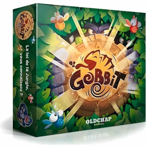 Old Chap Gobbit Gesellschaftsspiel – Beobachtungsspiel und Schnelligkeit – Variante Expert inklusive – Spiel ab 7 Jahren – ideal in der Familie – unter Freunden – Gesellschaftsspiel von Old Chap