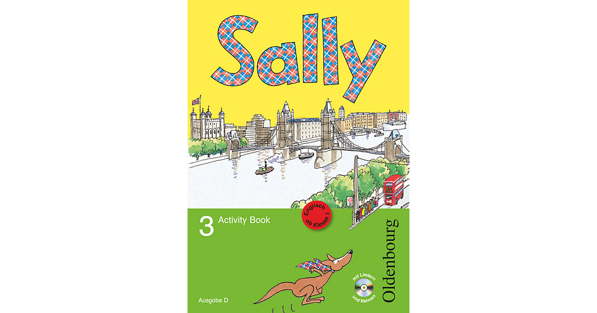 Buch - Sally, Ab Klasse 1: 3. Schuljahr, Ausgabe D und E, Activity Book m. Audio-CD von Oldenbourg Schulbuchverlag