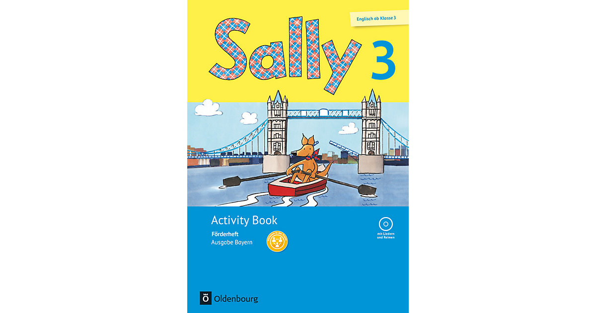 Buch - Sally, Ab Klasse 3, Ausgabe Bayern, Neubearbeitung: 3. Schuljahr, Activity Book Förderheft mit Audio-CD von Oldenbourg Schulbuchverlag