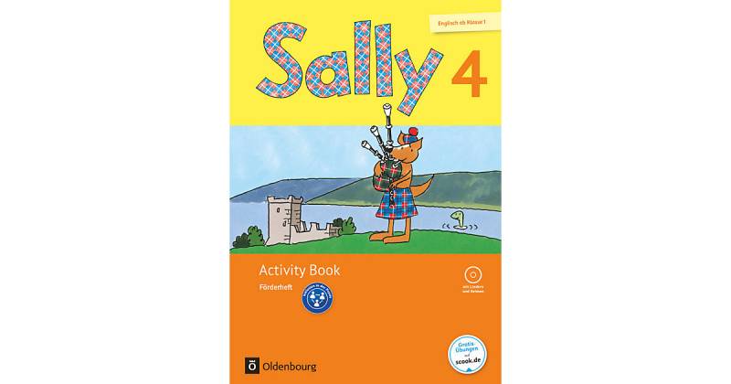 Buch - Sally, Englisch ab Klasse 1, Ausgabe alle Bundesländer außer Nordrhein-Westfalen: 4. Schuljahr, Activity Book: Förderheft mit Audio-CD und Portfolio-Heft  Kinder von Oldenbourg Schulbuchverlag