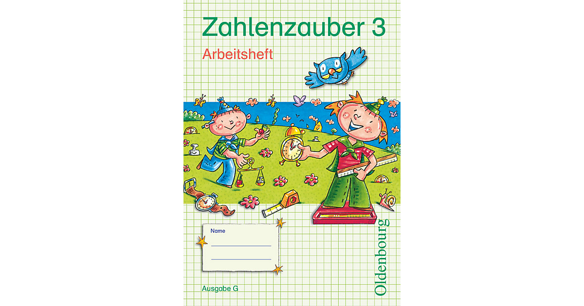 Buch - Zahlenzauber, Ausgabe G: 3. Schuljahr, Arbeitsheft von Oldenbourg Schulbuchverlag