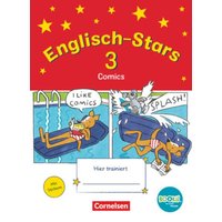 Englisch-Stars - BOOKii-Ausgabe - 3. Schuljahr. Comics. Übungsheft mit Lösungen von Oldenbourg Schulbuchverlag