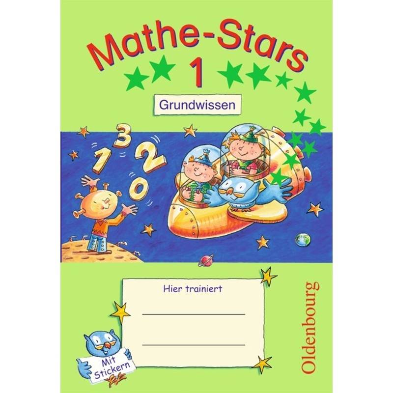 Mathe-Stars - Grundwissen - 1. Schuljahr von Oldenbourg Schulbuchverlag