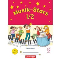 Musik-Stars - Grundwissen 1./2. Schuljahr - Übungsheft mit Lösungen und Audio-CD von Oldenbourg Schulbuchverlag