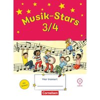 Musik-Stars - Grundwissen 3./4. Schuljahr - Übungsheft mit Lösungen und Audio-CD von Oldenbourg Schulbuchverlag