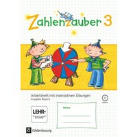 Zahlenzauber 3. Ausgabe Bayern (Neuausgabe). Arbeitsheft mit interaktiven Übungen von Oldenbourg Schulbuchverlag