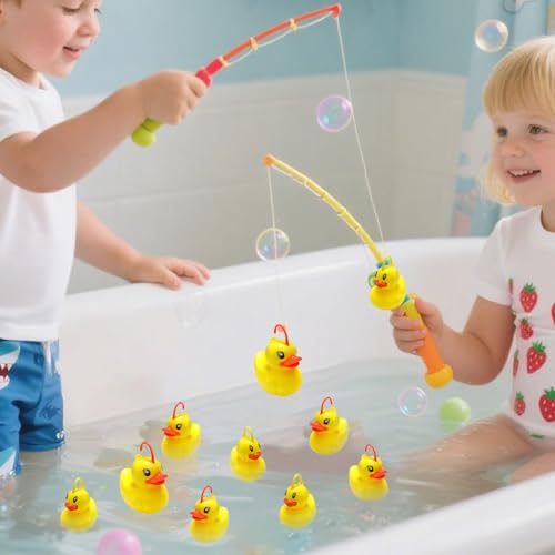 Angeln Spiel - Angelspiel Für Kleinkinder,Interaktives Entenfangen Für Hinterhof Pool Teich See Outdoor Spaß Aktivität von Oldmoom