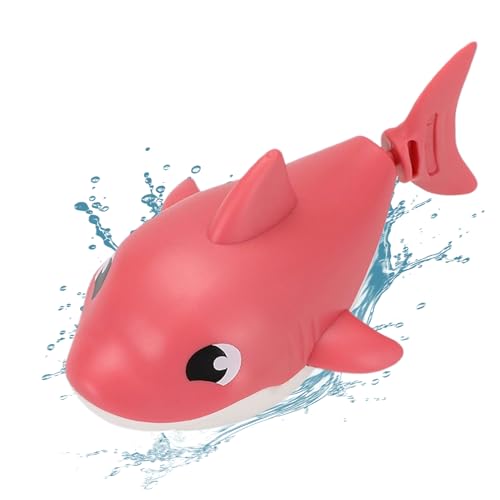 Badespielzeug Mit Aufziehmechanismus - Aufziehbare Haifisch Badespielzeug Für Kleinkinder - Aufziehbare Tiere Für Kleinkinder 1-3 Jahre Badewanne Dusche Geschenk von Oldmoom