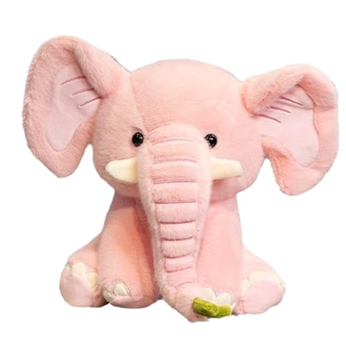 Niedlicher Elefanten-Plüsch, entzückendes Plüsch-Kalb-Elefant-Spielzeug, Elefanten-Plüschspielzeug für Babys, 9,84 Zoll große Elefanten-Plüschpuppe mit großen Ohren, ultraweiches Stofftier, Niedlicher Elefanten-Plüsch, entzückendes Plüsch-Kalb-Elefant-Spielzeug, Elefanten-Plüschspielzeug für Babys, 9,84 Zoll große Elefanten-Plüschpuppe mit großen Ohren, ultraweiches Stofftier, von Oldmoom