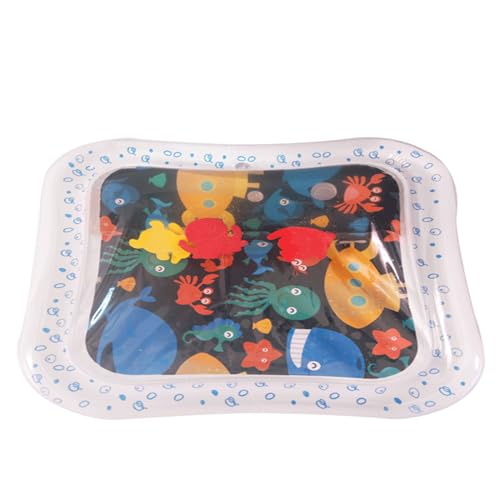 Oldmoom Baby Wasserspielmatte - Großes Aufblasbares Spielmatte Für Kleinkinder | Quadratisches Krabbelcenter Mit Lernspielen Für Kleinkinder Mädchen Zur Sinnesentwicklung Oldmoom Baby Wasserspielmatte - Großes Aufblasbares Spielmatte Für Kleinkinder | Quadratisches Krabbelcenter Mit Lernspielen Für Kleinkinder Mädchen Zur Sinnesentwicklung von Oldmoom