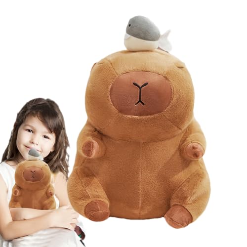 Oldmoom Capybara Kuschelkissen,Niedliches Capybara Kuscheltier - 35 cm Weiches Kissen Dekofigur Für Schlafzimmer Deko Geburtstag Valentinstag Spiel Oldmoom Capybara Kuschelkissen,Niedliches Capybara Kuscheltier - 35 cm Weiches Kissen Dekofigur Für Schlafzimmer Deko Geburtstag Valentinstag Spiel von Oldmoom