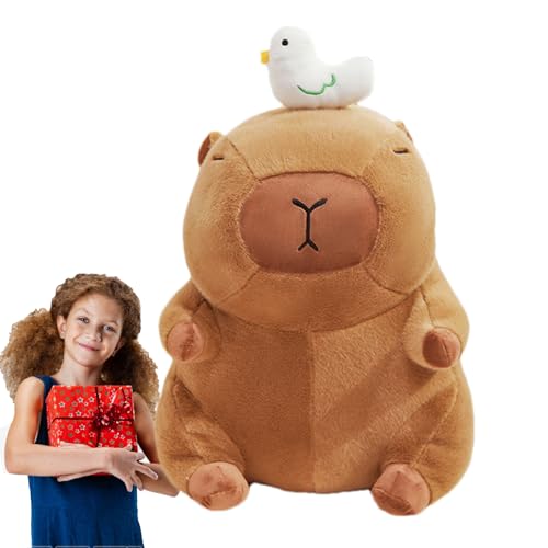 Oldmoom Capybara Plüschtier, Niedliches Capybara Kuscheltier, 35 cm Weiches Kissen Dekofigur Für Schlafzimmer Deko Geburtstag Valentinstag Spiel Oldmoom Capybara Plüschtier, Niedliches Capybara Kuscheltier, 35 cm Weiches Kissen Dekofigur Für Schlafzimmer Deko Geburtstag Valentinstag Spiel von Oldmoom