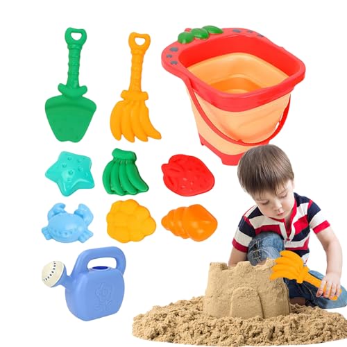 Oldmoom Sandspielzeug, Klappbare Sandeimer mit Schaufeln, Sandkasten Spielzeug Für Kleinkinder Mädchen Sommer Garten Pool Strandspielzeug Oldmoom Sandspielzeug, Klappbare Sandeimer mit Schaufeln, Sandkasten Spielzeug Für Kleinkinder Mädchen Sommer Garten Pool Strandspielzeug von Oldmoom