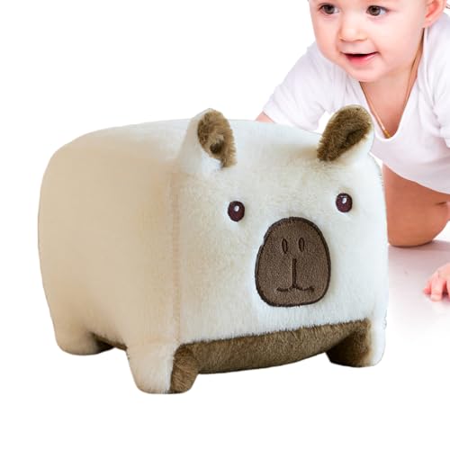 Oldmoom Stofftier,Capybara Schmusedecke Mit Kissenfunktion | Weiches Schmusetier Wohnaccessoire Für Schlafzimmer, Sofa, Bett, Auto, Couch & Stuhl Oldmoom Stofftier,Capybara Schmusedecke Mit Kissenfunktion | Weiches Schmusetier Wohnaccessoire Für Schlafzimmer, Sofa, Bett, Auto, Couch & Stuhl von Oldmoom