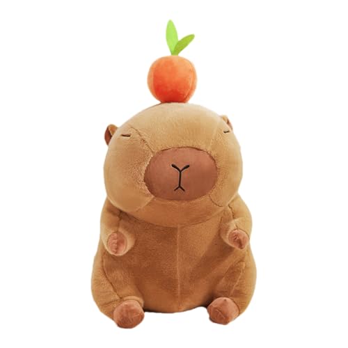Oldmoom Süßes Capybara Plüschtier, Plüsch Capybara Kuscheltier, 35 cm Weiches Kissen Dekofigur Für Schlafzimmer Deko Geburtstag Valentinstag Spiel Oldmoom Süßes Capybara Plüschtier, Plüsch Capybara Kuscheltier, 35 cm Weiches Kissen Dekofigur Für Schlafzimmer Deko Geburtstag Valentinstag Spiel von Oldmoom