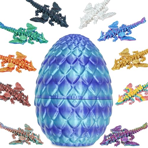 Olee Odee 10 Stück Mini Drachen im Drachenei 3D Druck Sammelfiguren Geschenkset für Kinder Jungen Mädchen Jugendliche Ostern Weihnachten Geburtstag Nikolaus Mitgebsel Deko Olee Odee 10 Stück Mini Drachen im Drachenei 3D Druck Sammelfiguren Geschenkset für Kinder Jungen Mädchen Jugendliche Ostern Weihnachten Geburtstag Nikolaus Mitgebsel Deko von Olee Odee