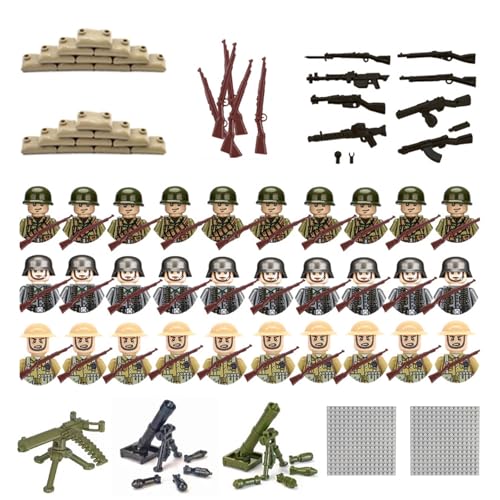 Olgary Military Set, Militär Figuren, Mini Militär Spielzeug für Kinder, Soldaten Figuren mit Waffen, Militär turen Set, Geschenke für Jungen und Mädchen Olgary Military Set, Militär Figuren, Mini Militär Spielzeug für Kinder, Soldaten Figuren mit Waffen, Militär turen Set, Geschenke für Jungen und Mädchen von Olgary