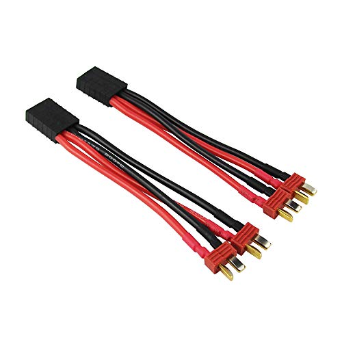 OliYin 2 stücke 2-Male Anti-Skid Deans zu 1-weibliche TRX Parallel Connector Adapter (Packung von 2) von OliYin