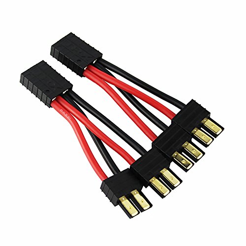 OliYin 2 stücke TRX 2-männlich zu 1-Weibliche Parallel Adapter Kabel 14awg 3,93 in für RC LiPO Batterie (Packung von 2) von OliYin