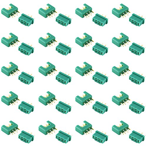 OliYin 20 Paare MPX Multiplex Steckverbinder 6 Pin MPX Stecker Männlich und Weiblich Für RC LiPo Batterie ESC Motor OliYin 20 Paare MPX Multiplex Steckverbinder 6 Pin MPX Stecker Männlich und Weiblich Für RC LiPo Batterie ESC Motor von OliYin