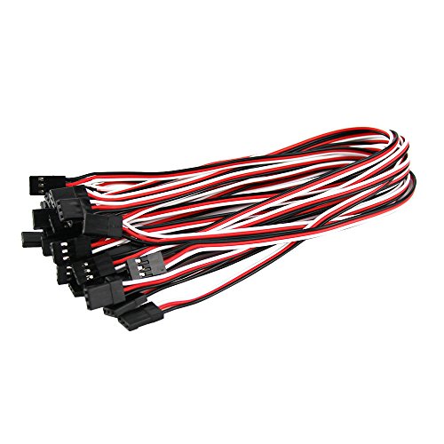 OliYin 20pcs 26awg 11.8in 30cm Stecker auf Stecker Servo Verlängerungskabel Verdrahtungskabel OliYin 20pcs 26awg 11.8in 30cm Stecker auf Stecker Servo Verlängerungskabel Verdrahtungskabel von OliYin
