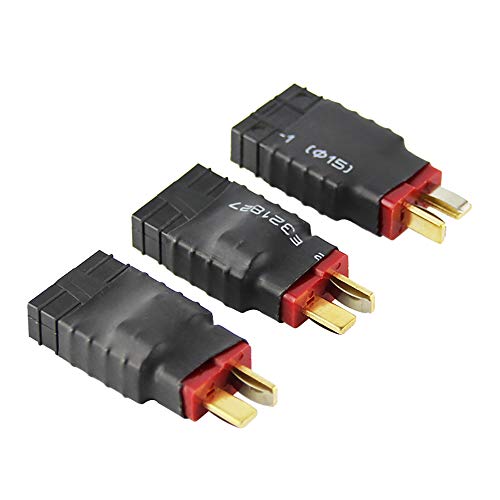 OliYin 3 stücke Männlichen Deans zu Weiblich TRX Stecker Wireless Adapter für RC Ladegerät(Packung 3) von OliYin