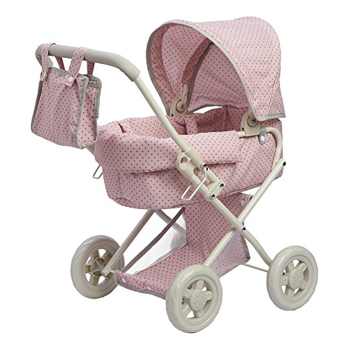 Puppenwagen Babypuppenwagen Kinderwagen Puppenzubehör Olivia's World OL-00003 von Olivia's Little World