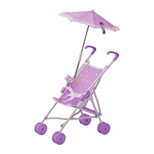 Puppenwagen Babypuppenwagen Kinderwagen Puppenzubehör Olivia's World OL-00005 von Olivia's Little World