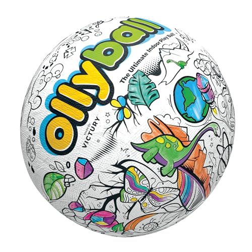 Ollyball, Der ultimative Indoor-Spielball für Kinder und Eltern, bunter Ball, geeignet für drinnen und draußen Ollyball, Der ultimative Indoor-Spielball für Kinder und Eltern, bunter Ball, geeignet für drinnen und draußen von Ollyball