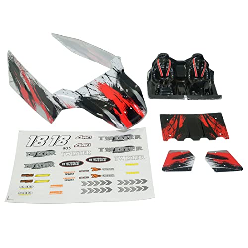 Olsixxuuk RC Car Body Shell für HBX 905 905A 1/12 RC Car Upgrades Teile Ersatzteile ZubehöR,1 von Olsixxuuk