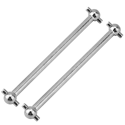 Omabeta 2pcs Remo M5367 Mmetal Hundeknochenantriebswelle, Kompakter Ersatzteil mit Feiner Verarbeitung für 1/16 Truggy Buggy Short Course RC Car, Ersatzzubehör von Omabeta