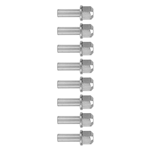 Omabeta 8 Stück Edelstahl Hochfester Hex RC Radnaben Verlängerung Adapter für Axial SCX10 mit D90, GEN8 (25mm) von Omabeta