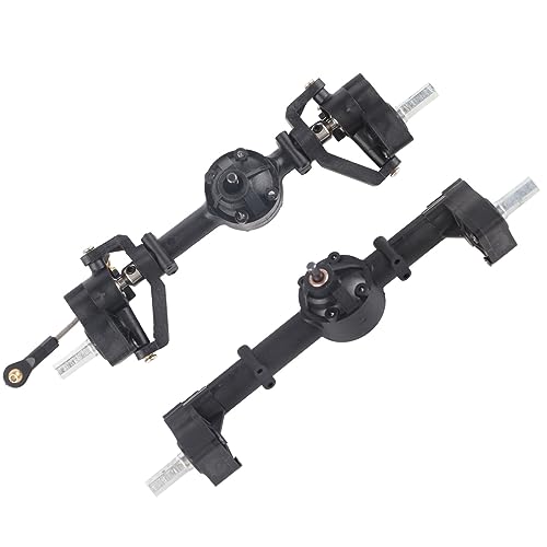 Omabeta Metall Vordere Hinterachse Getriebe für WPL RC -Auto, Upgrade -Teile, Einfache Installation von Disassemble, Metall Zahnrädern, Hohe Festigkeit, Bequemer Geeignetes WPL B14 B24 von Omabeta