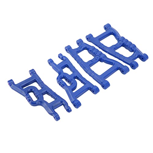Omabeta RC Vordere Hinterradaufhängung Arm Kit, Upgrade -Teile für Rustler Stampede Slash 1/10 RC -Auto, Geringes Gewicht (Geheimnisvoll blau) von Omabeta