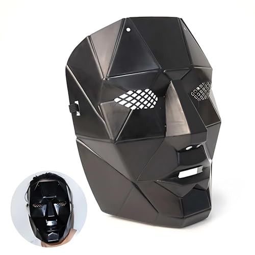 Boss Mask Game Mask, Costume Masked Man Game 2021, Halloween Party Face Mask Boss Manager Leader Mask Party Cosplay Mask Horror Fun TV Show Character Boss Mask Game Mask, Costume Masked Man Game 2021, Halloween Party Face Mask Boss Manager Leader Mask Party Cosplay Mask Horror Fun TV Show Character von Omana