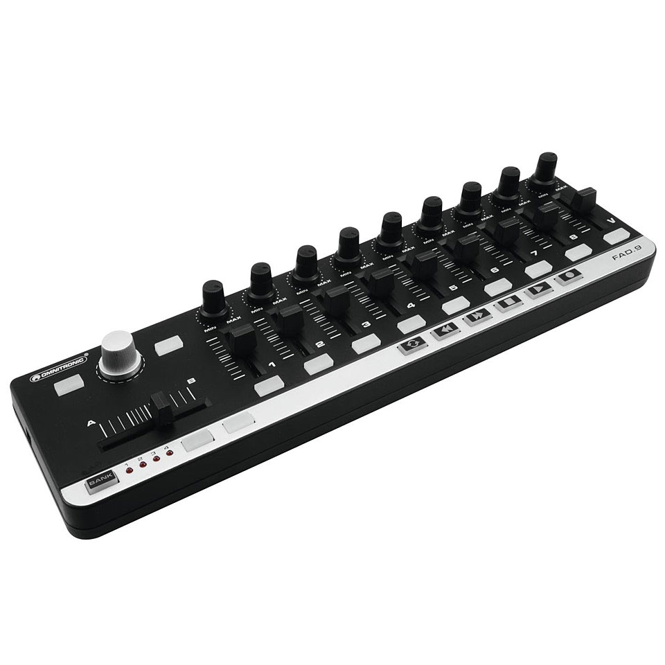 Omnitronic FAD-9 MIDI-Controller MIDI-Controller von Omnitronic