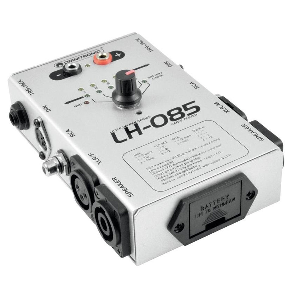 Omnitronic LH-085 Cable Tester Mess- und Testgerät von Omnitronic