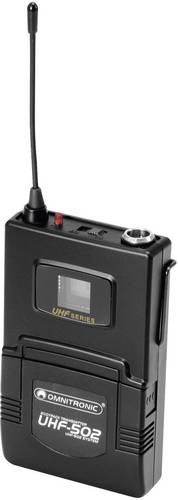 Omnitronic UHF-502 Mikrofon-Sender Übertragungsart (Details):Funk Schalter von Omnitronic