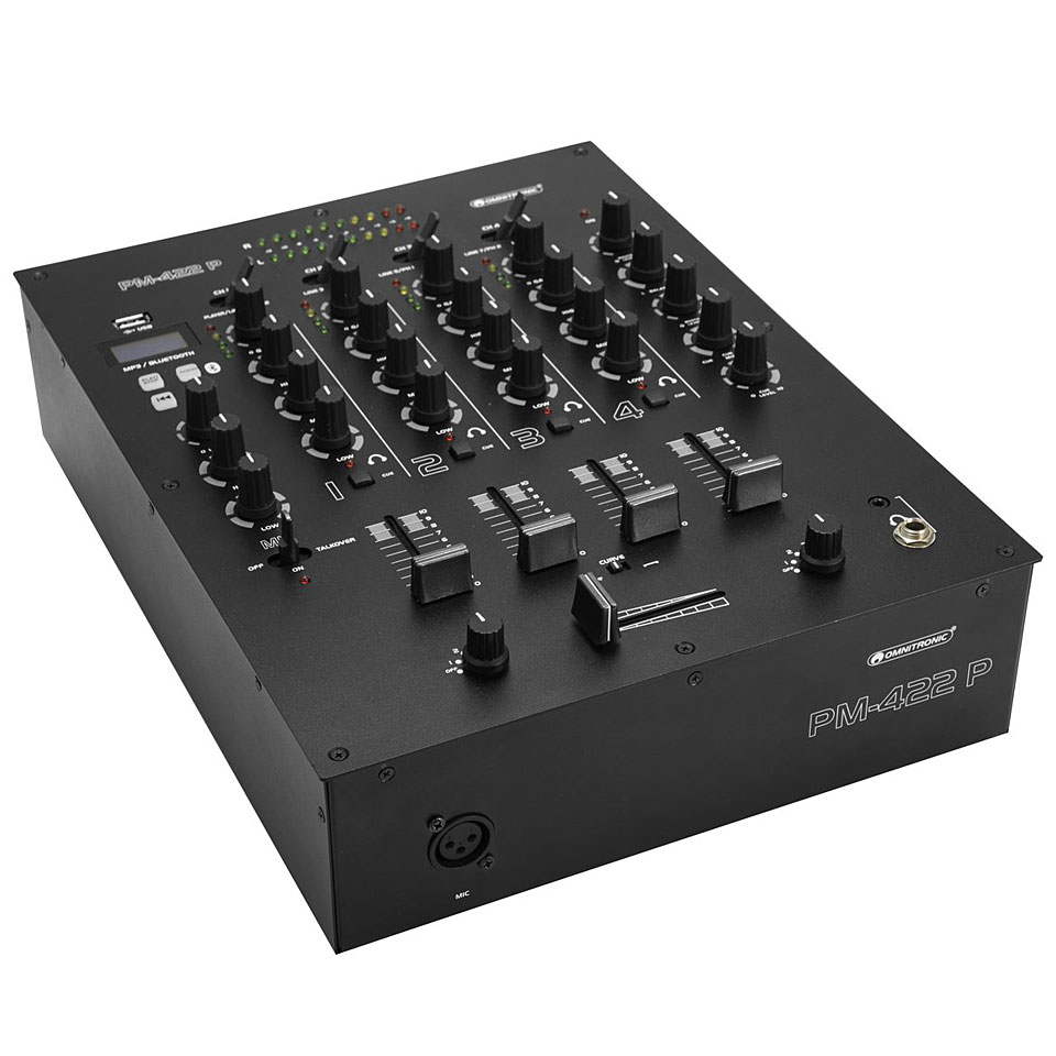 Omnitronic PM-422P DJ-Mixer von Omnitronic