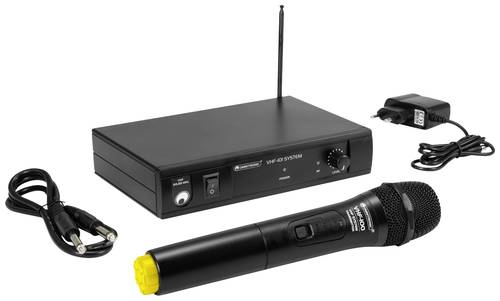 Omnitronic VHF-101 Hand Sprach-Mikrofon Übertragungsart (Details):Funk von Omnitronic