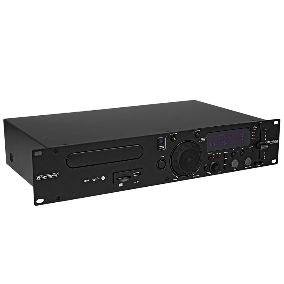 Omnitronic XDP-1502 CD-/MP3-Player CD-Player von Omnitronic