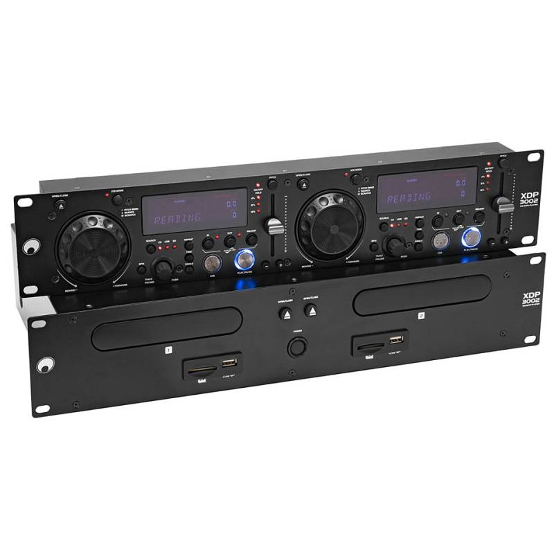 Omnitronic XDP-3002 Dual-CD-/MP3-Player CD-Player von Omnitronic