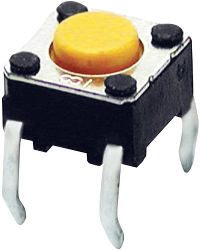 Omron B3F1050 B3F1050 Drucktaster 24 V/DC 0.05A 1 x Aus/(Ein) tastend (L x B x H) 6 x 6 x 7.3mm von Omron