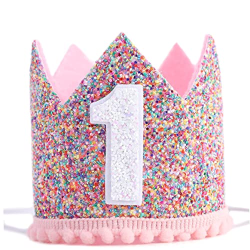 OnIUeZky Baby Girls 1. Geburtstagsfeier Hut Verstellbarer Sparkle Tiara Stirnbänder Babys Geburtstagsrequisiten.. OnIUeZky Baby Girls 1. Geburtstagsfeier Hut Verstellbarer Sparkle Tiara Stirnbänder Babys Geburtstagsrequisiten.. von OnIUeZky
