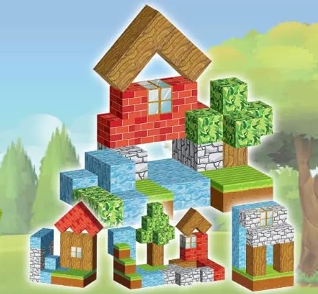 Onalix Magnetische Bausteine, Spielend Lernen mit Magneten, 48 Bunte Magnetbausteine für Kinder ab 3 Jahren | Outdoor & Indoor geeignet, Kreative Kinderspiele Kinderspielzeug Onalix Magnetische Bausteine, Spielend Lernen mit Magneten, 48 Bunte Magnetbausteine für Kinder ab 3 Jahren | Outdoor & Indoor geeignet, Kreative Kinderspiele Kinderspielzeug von Onalix