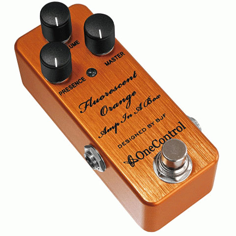 One Control Fluorescent Orange AIAB Effektgerät E-Gitarre von One Control