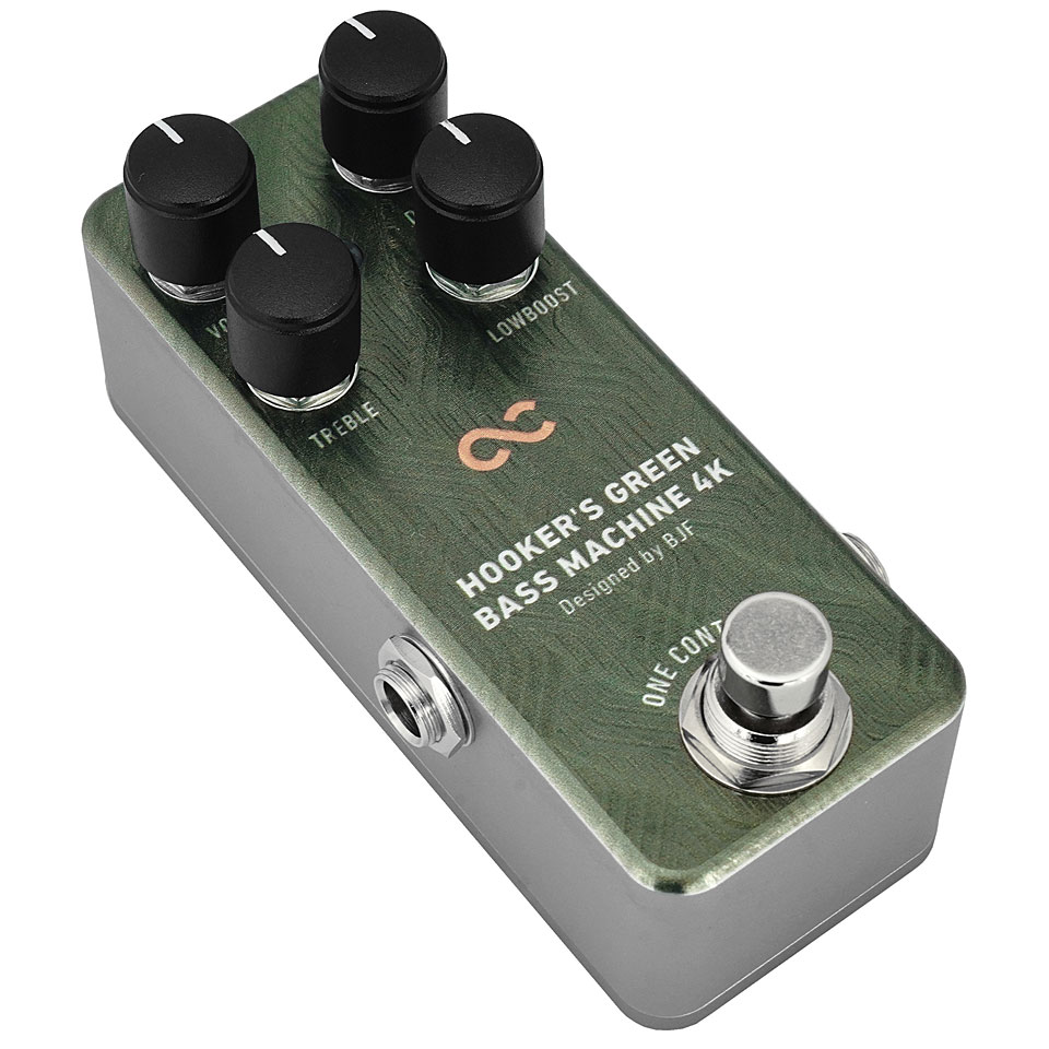 One Control Hooker's Green Bassmachine 4K Effektgerät E-Bass One Control Hooker's Green Bassmachine 4K Effektgerät E-Bass von One Control