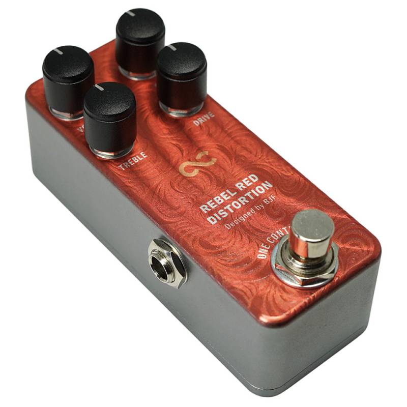 One Control Rebel Red 4K - Distortion Effektgerät E-Gitarre von One Control