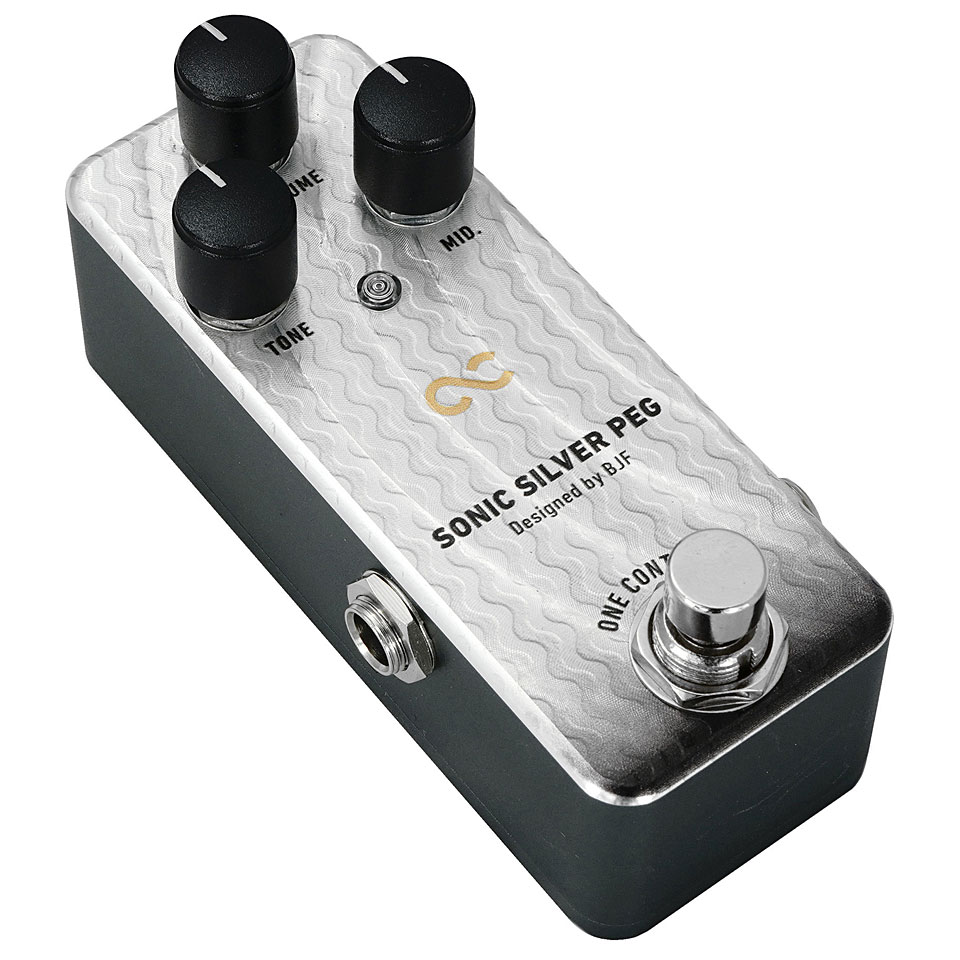 One Control Sonic Silver Peg Effektgerät E-Bass One Control Sonic Silver Peg Effektgerät E-Bass von One Control